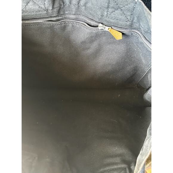 Hermès Toile Fourre-Tout MM* BLACK in VERY good‎ condition! DEAL ALERT COA - Picture 13 of 16